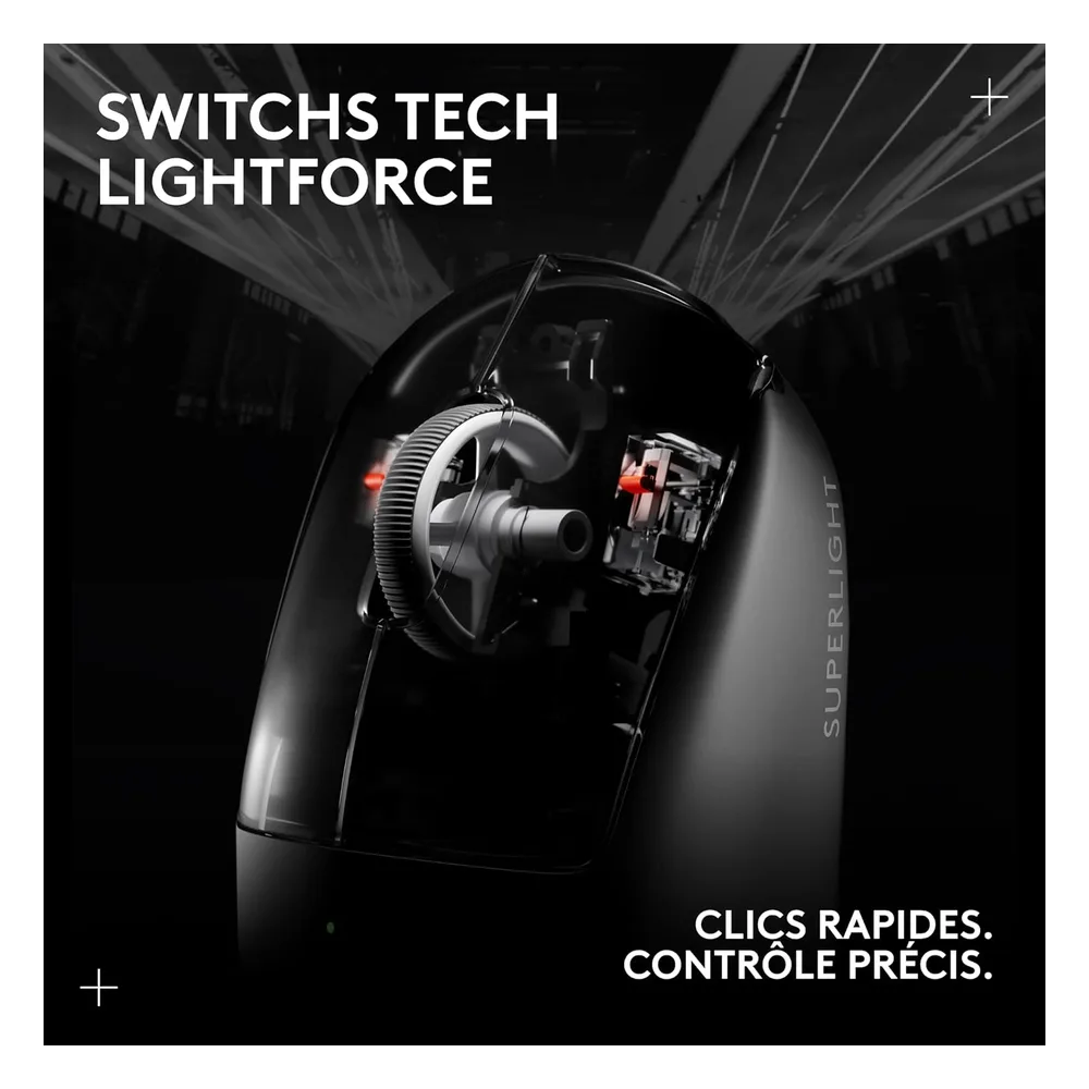 Logitech Souris gaming 8000Hz