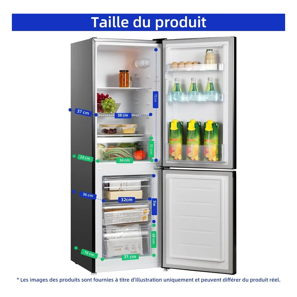 CHiQ Réfrigérateur 157 L FBM157L42