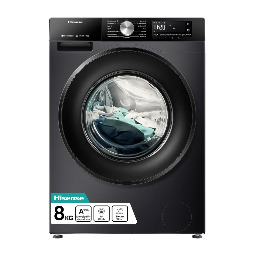 Hisense Lave-linge 8 kg WF3S8043BB3