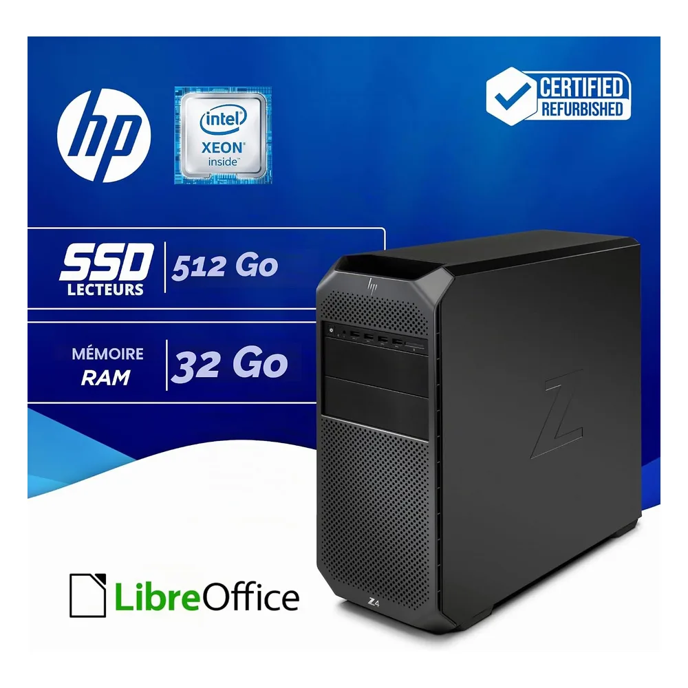 HP PC de bureau 3.60GHz W6H1