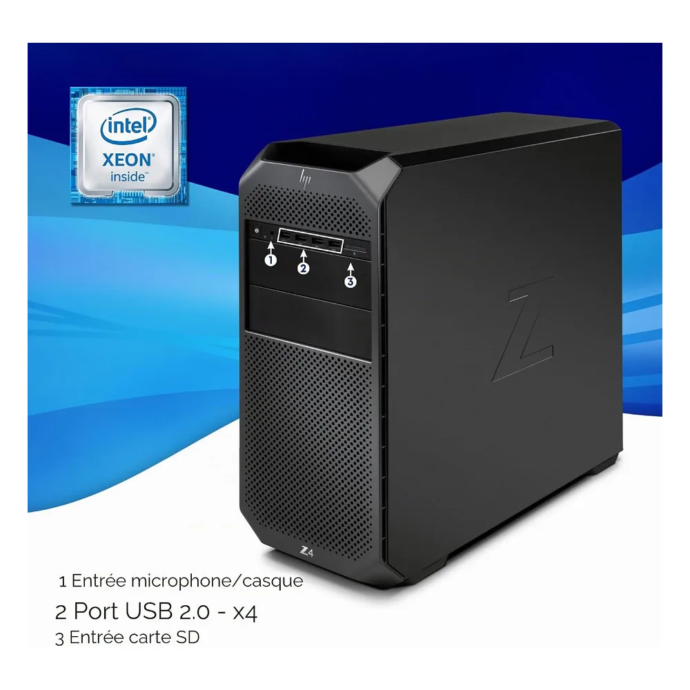 HP PC de bureau 3.60GHz W6H1
