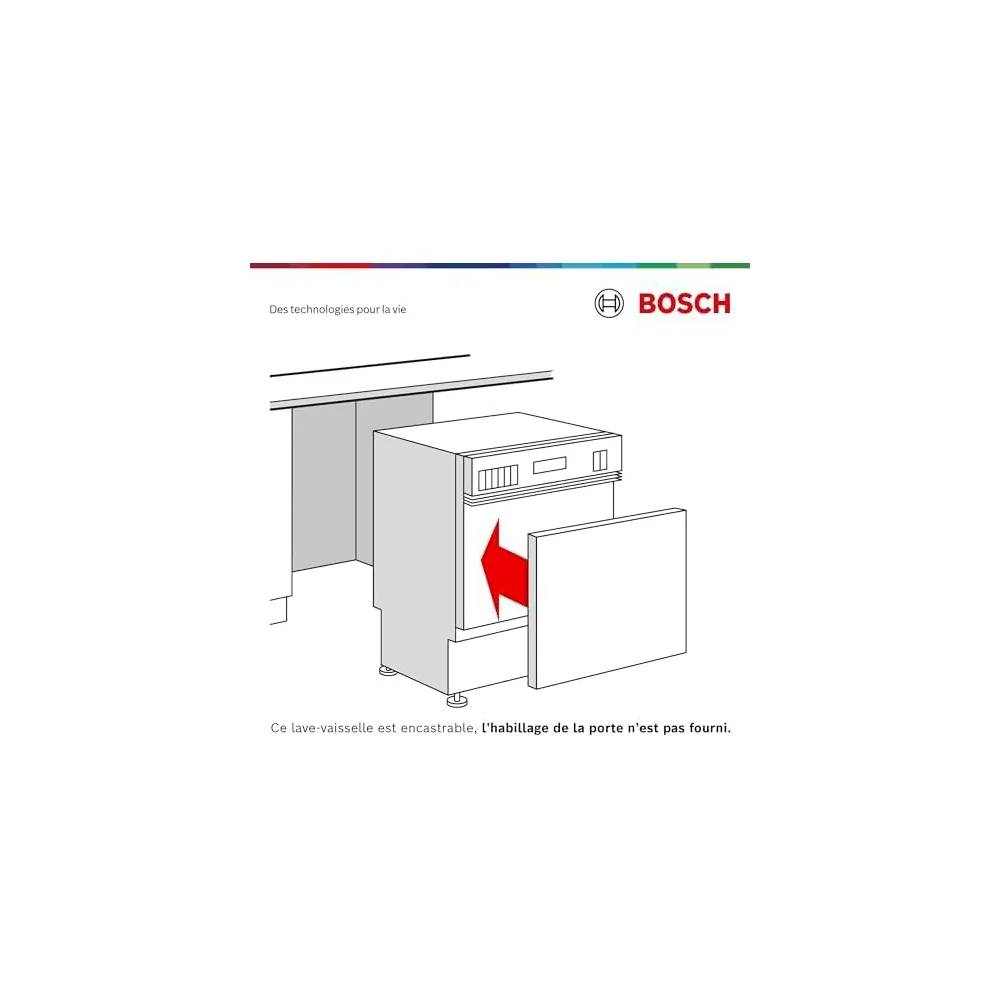 Bosch Lave-vaisselle 12 couverts SMV2ITX18E
