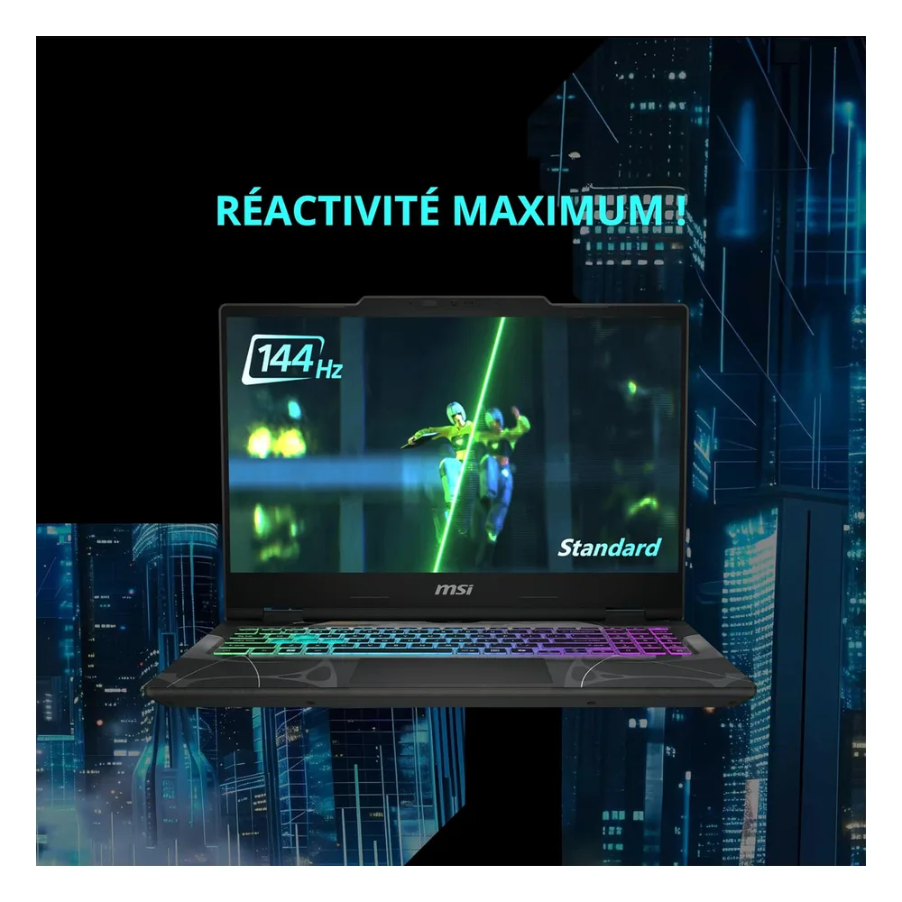 MSI PC portable gaming 144Hz