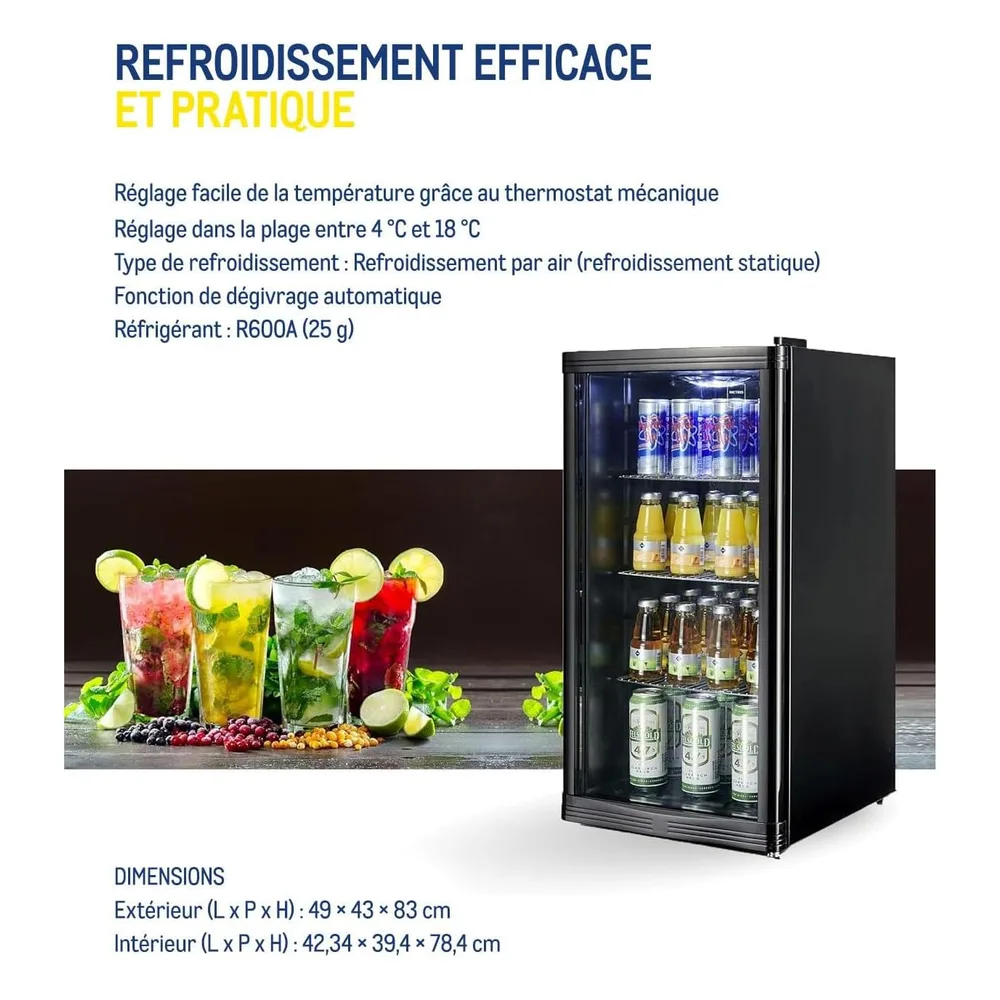 METRO Professional Réfrigérateur 88 L