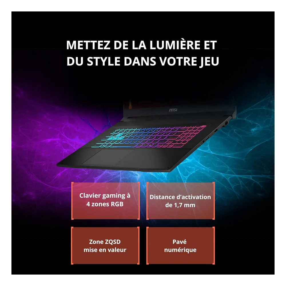 MSI PC portable B14WGK-084FR