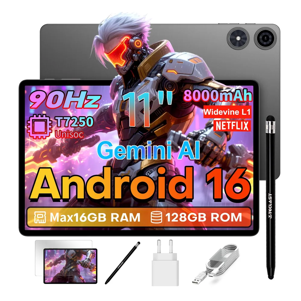 TECLAST Tablette 8000mAh 11"