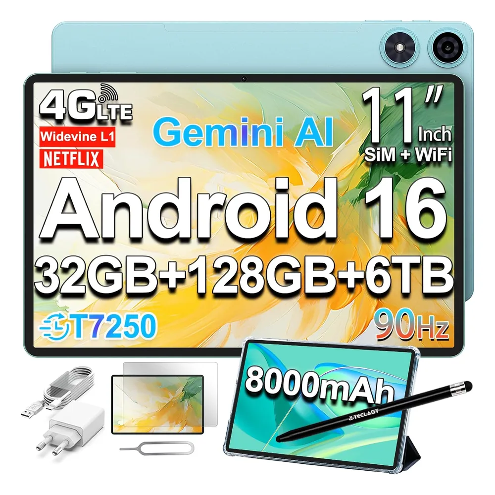 TECLAST Tablette 8000mAh 2026