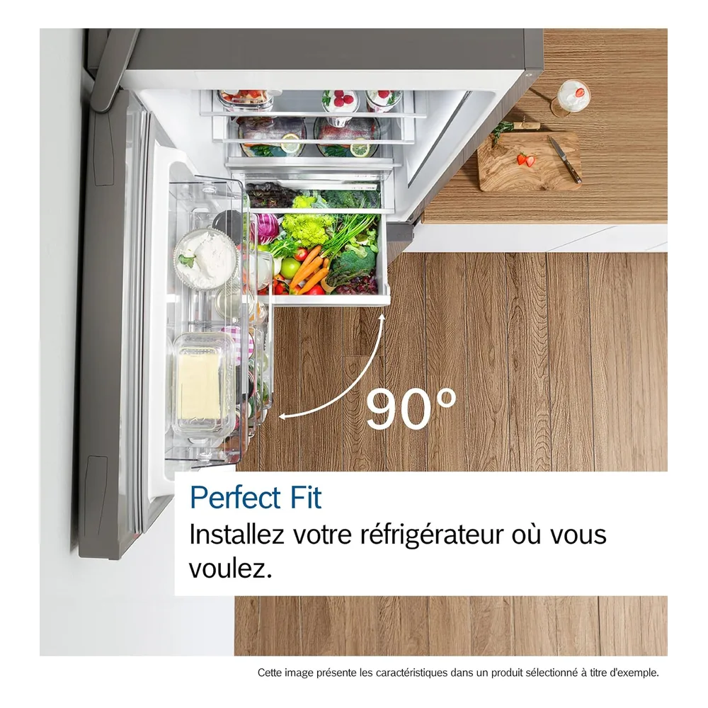 Bosch Réfrigérateur 260 L KGN392WCF