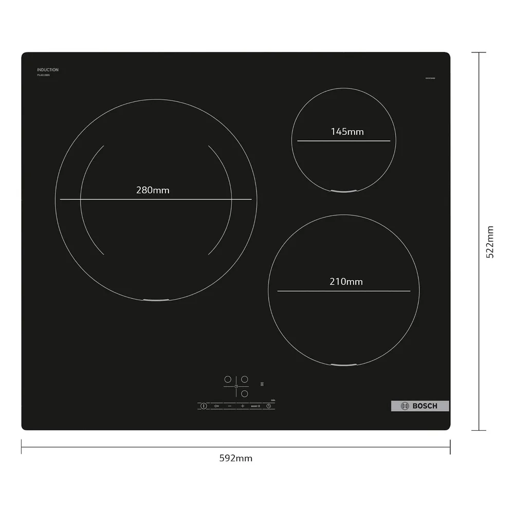 Bosch Plaque à induction PUJ611BB5E