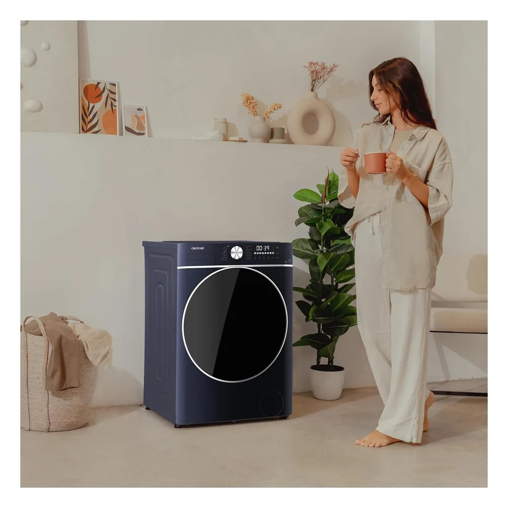 Cecotec Lave-linge séchant 10 kg 1400RPM