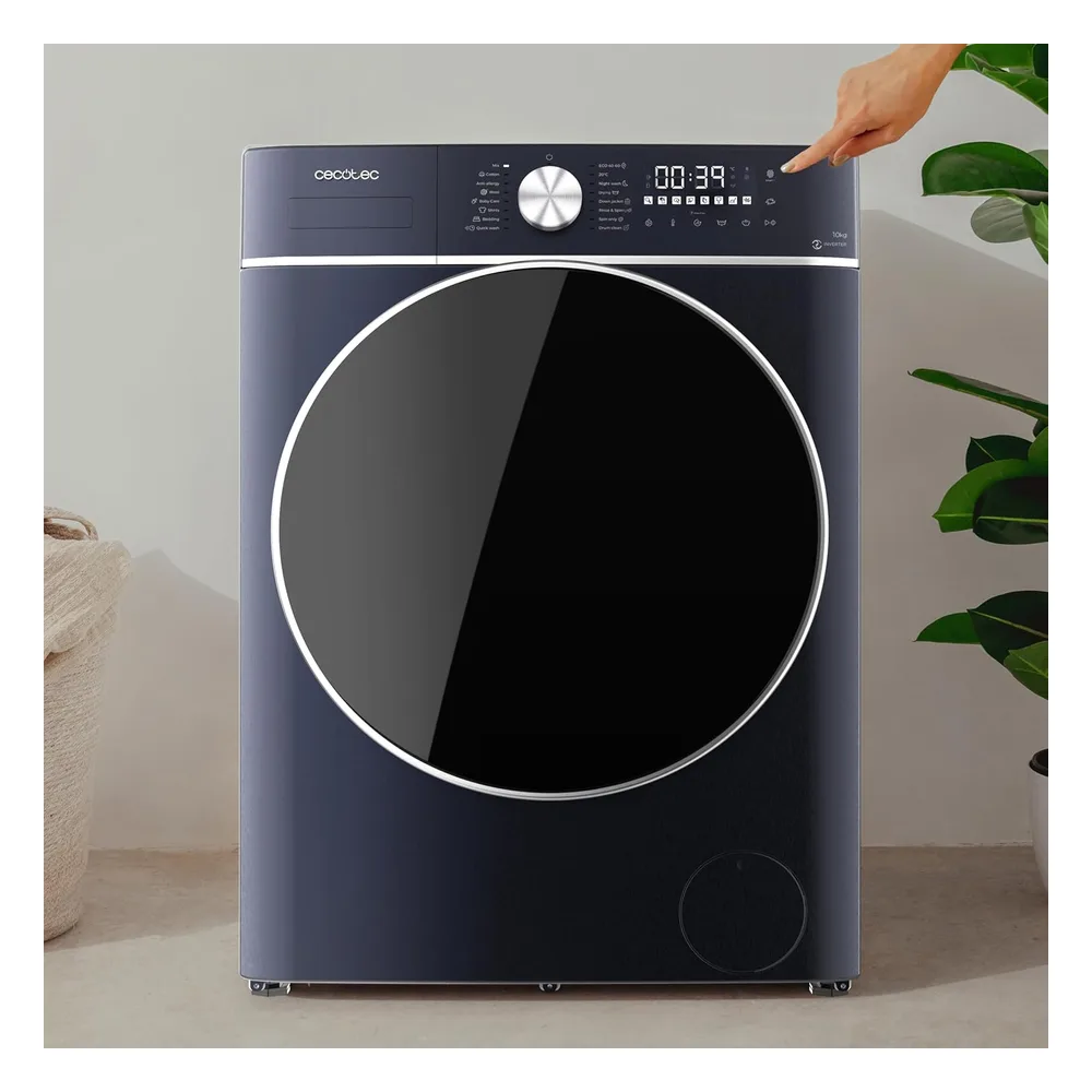 Cecotec Lave-linge séchant 10 kg 1400RPM