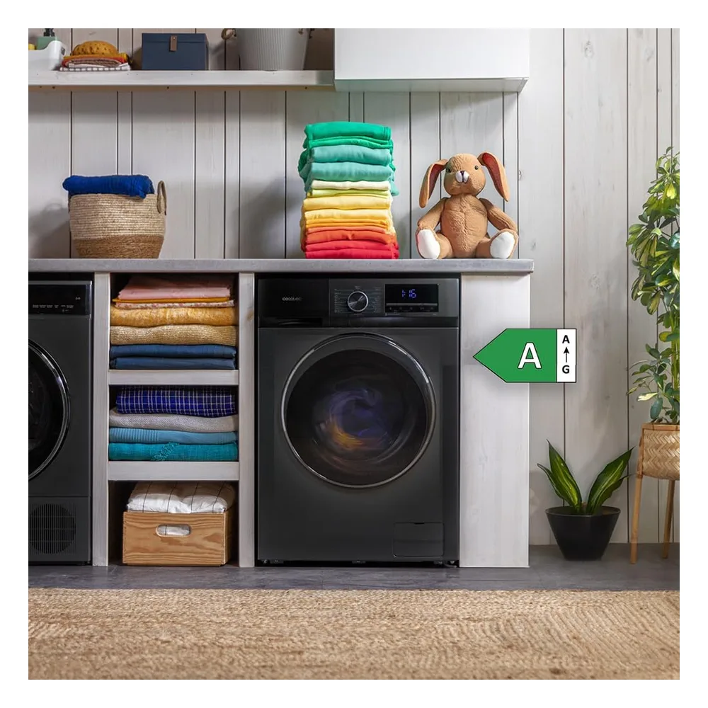 Cecotec Lave-linge 8 kg