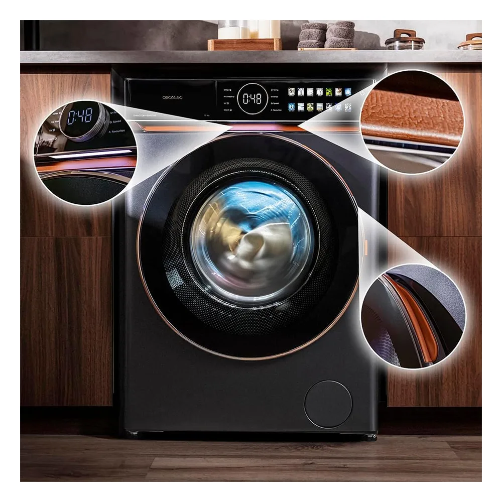 Cecotec Lave-linge 12 kg 1400RPM