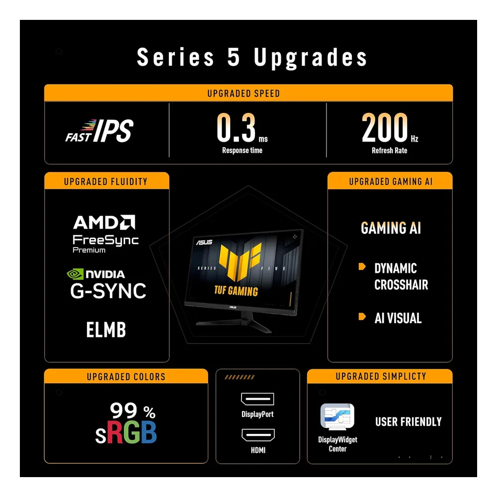 ASUS Écran PC gaming VG249Q5A
