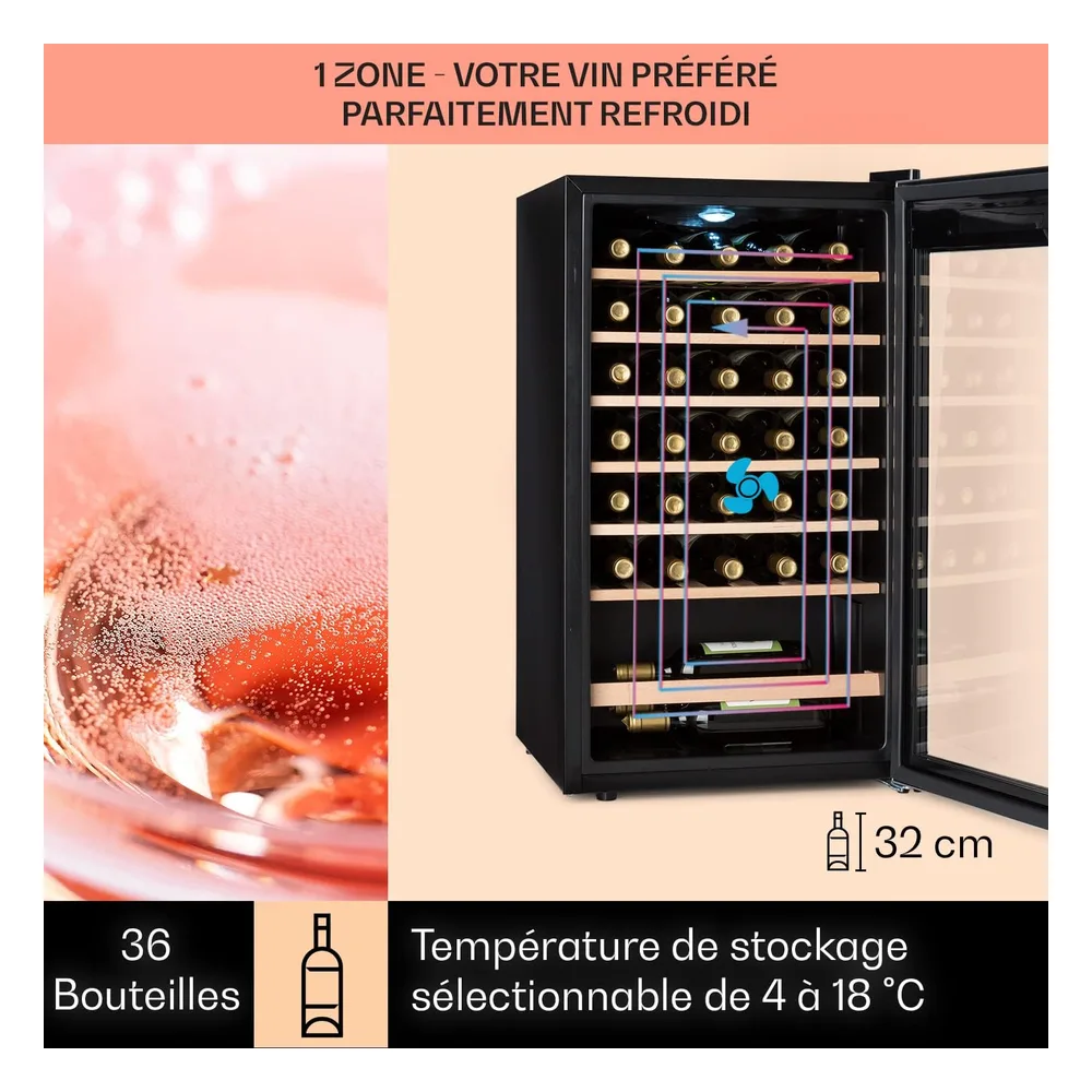 Klarstein Cave à vin 9ZR5