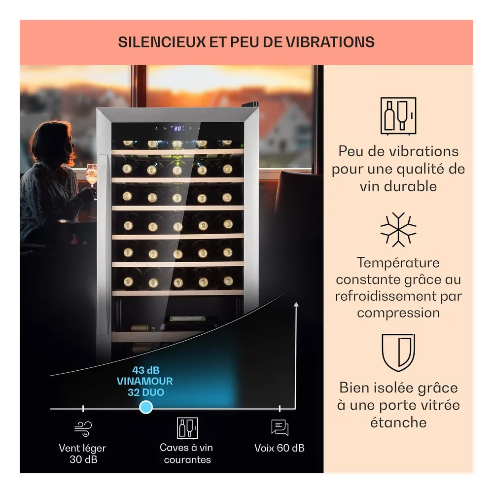 Klarstein Cave à vin 9ZR5
