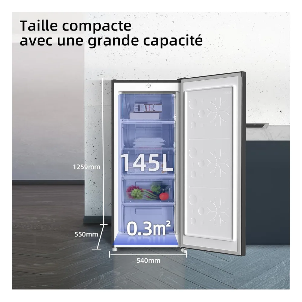 CHiQ Congélateur 145 L FSD160D4E