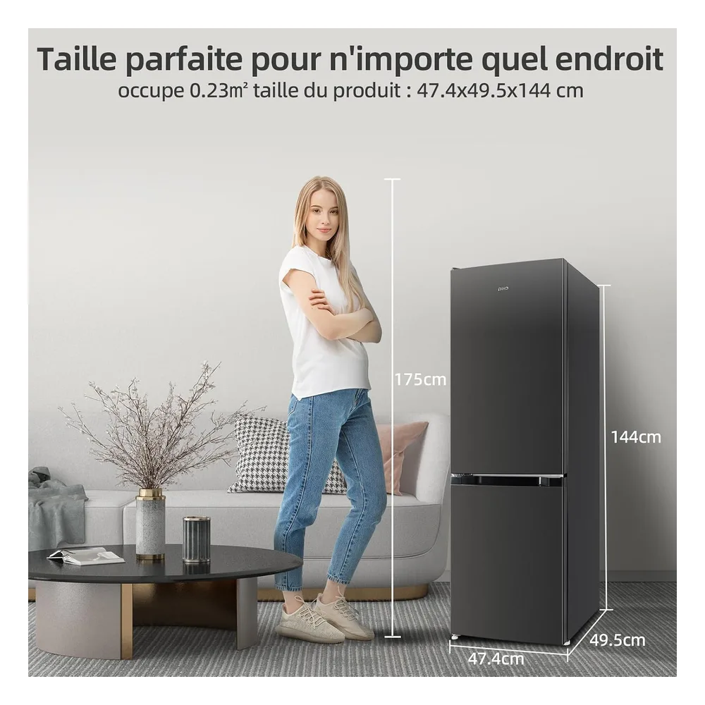 CHiQ Réfrigérateur 157 L CBM159LEBD