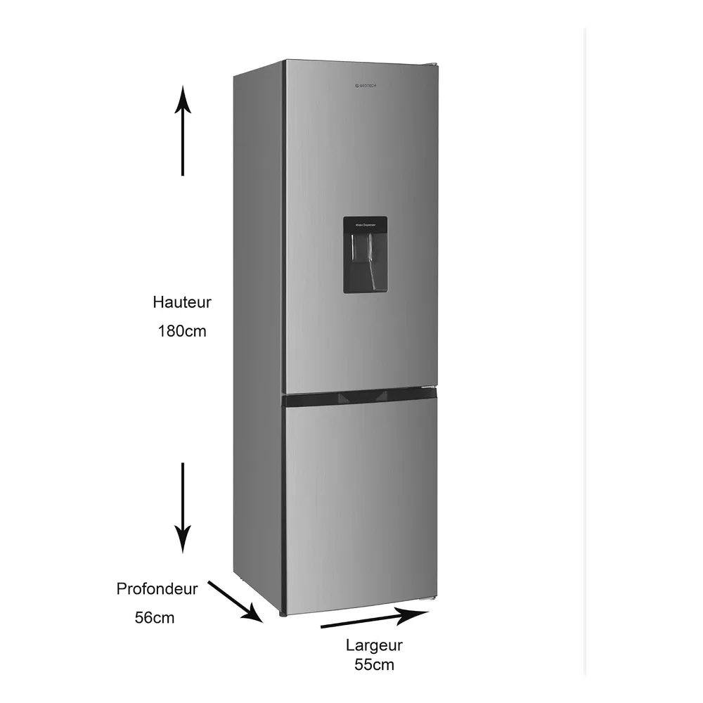 GEDTECH Réfrigérateur 262 L GCB262SL