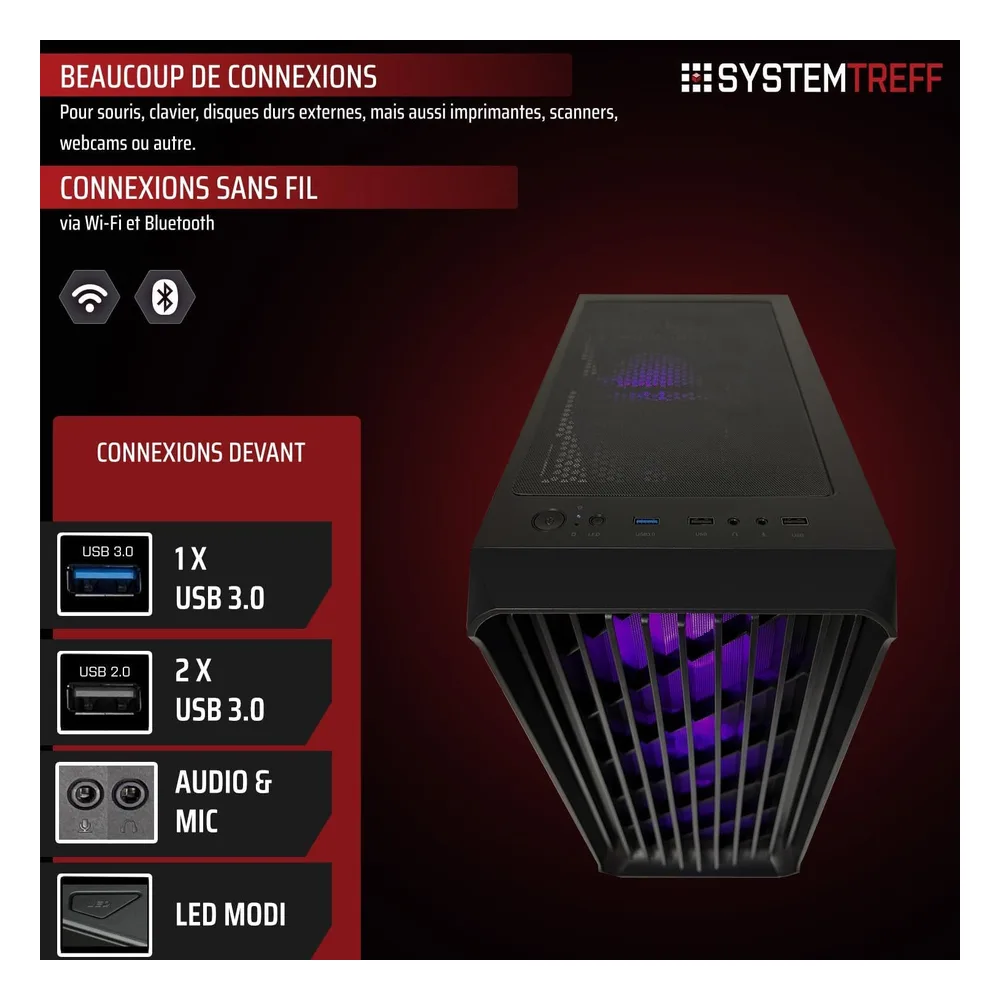 SYSTEMTREFF PC de bureau L7P7