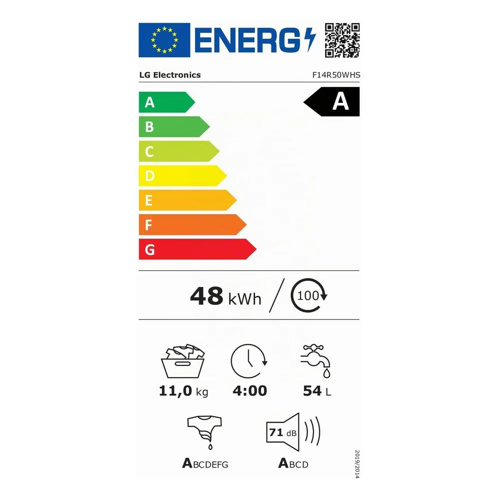 LG Lave-linge F14R50WHS