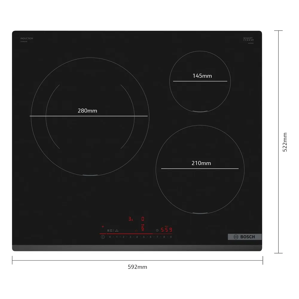 Bosch Plaque à induction PIJ631HB1E