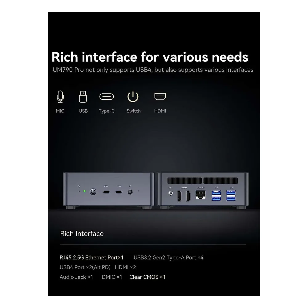 MINIS FORUM Mini PC 7940HS