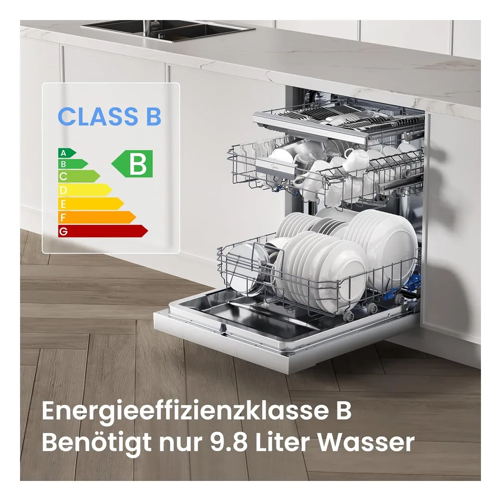 Midea Lave-vaisselle 7.35X14BS