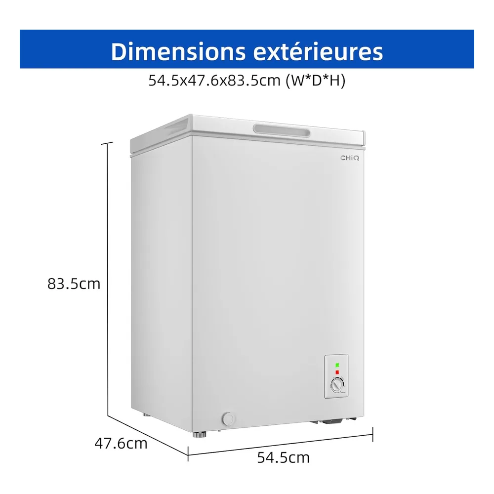 CHiQ Congélateur 99 L FCF98DE