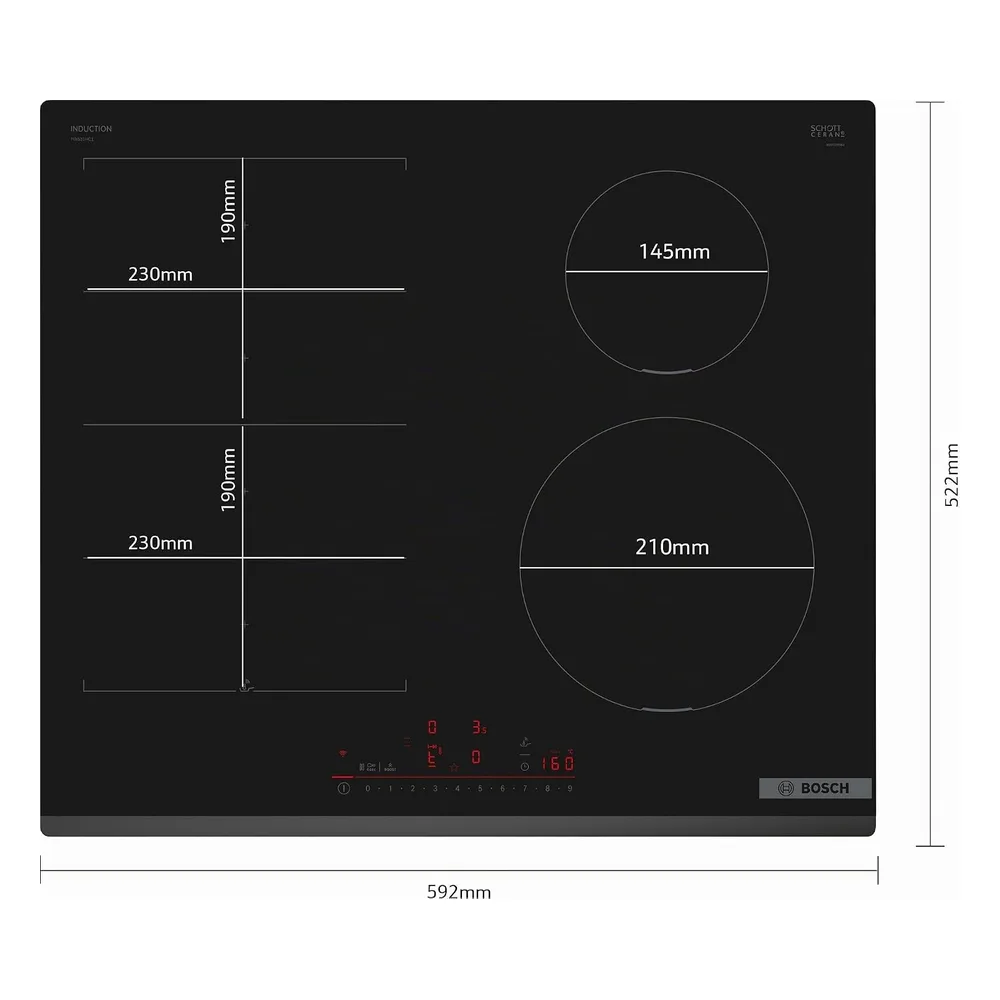 Bosch Plaque à induction PIX631HC1E
