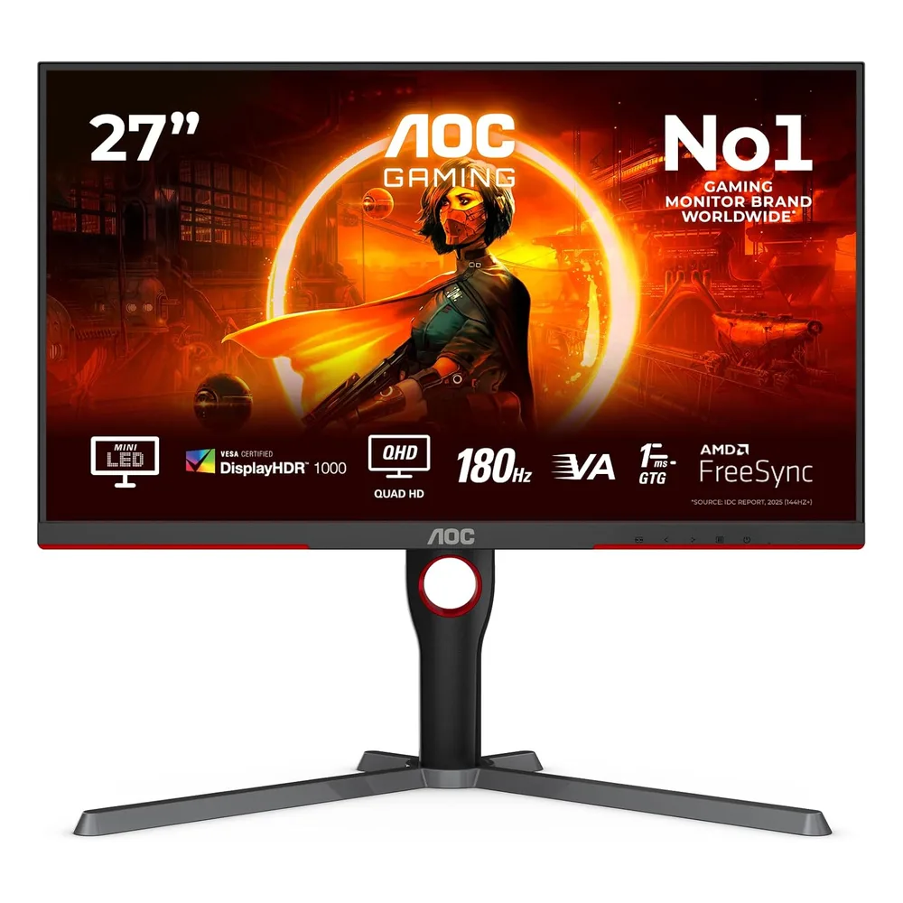 AOC Écran PC 27" Q27G3XMN