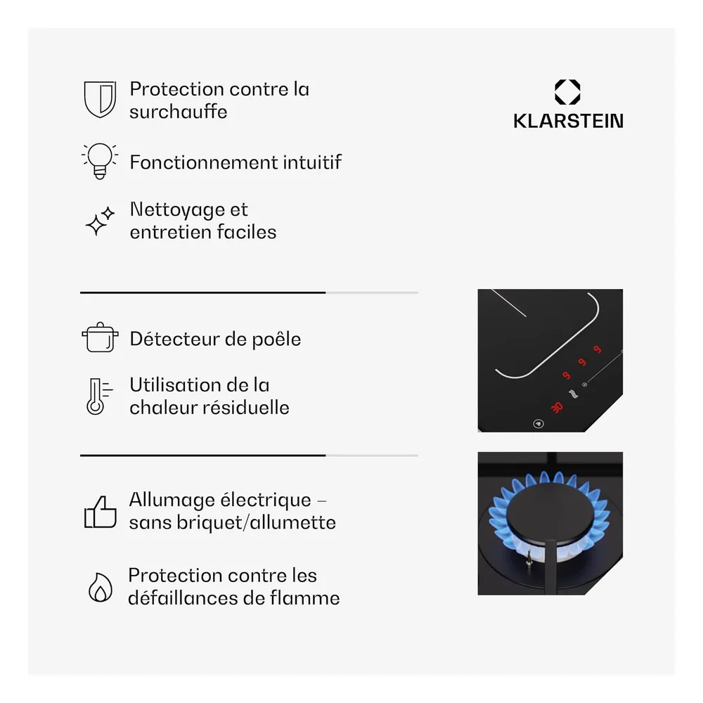 Klarstein Plaque de cuisson