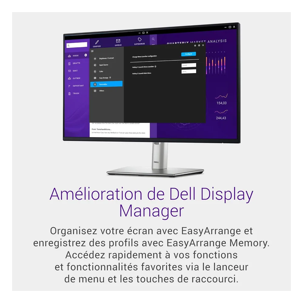 Dell Écran PC 24" 100Hz