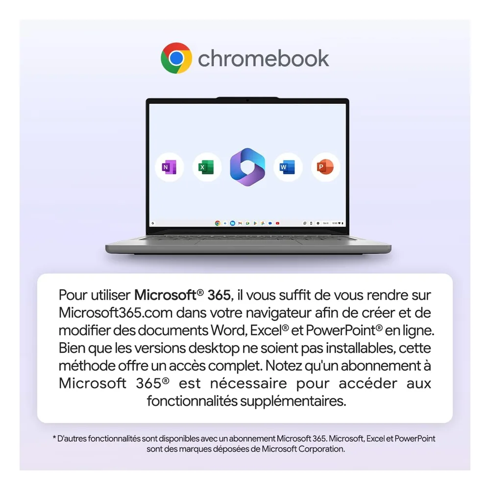 Lenovo Chromebook 64 Go Mali-G52