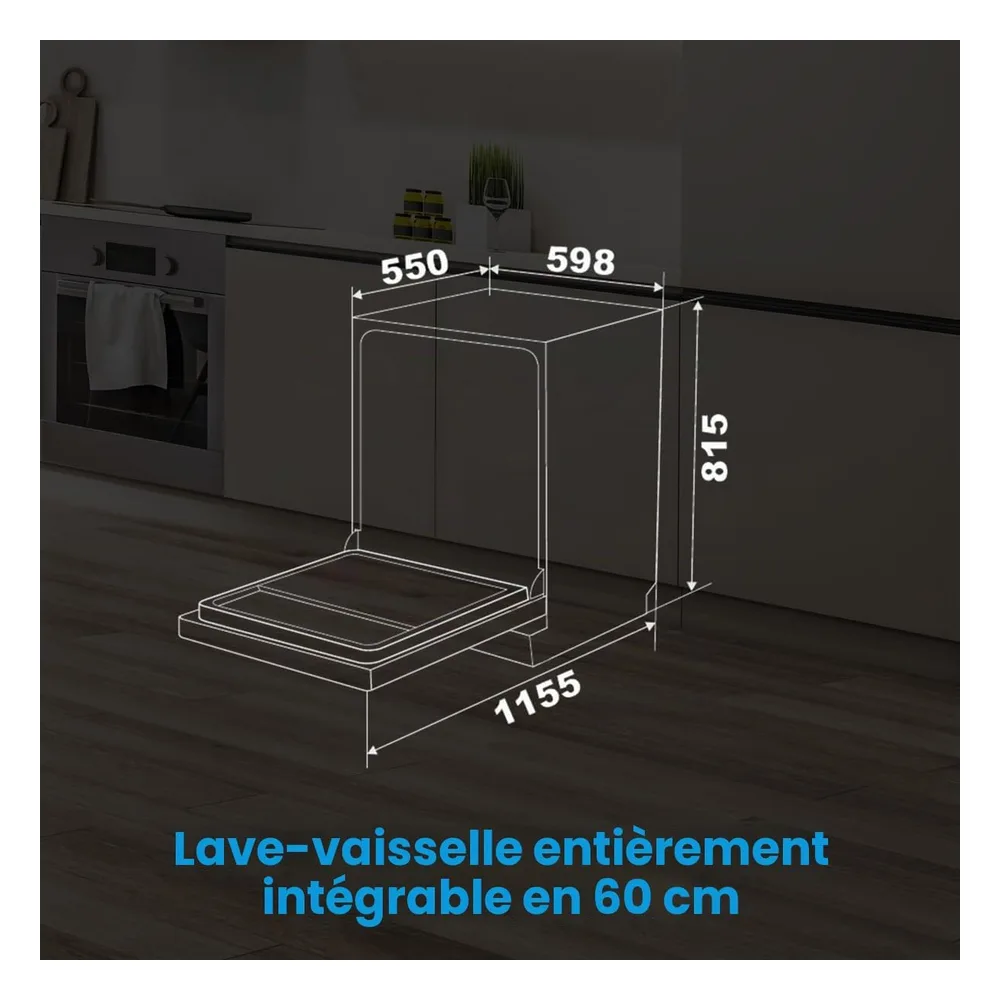 Bomann Lave-vaisselle 14 couverts