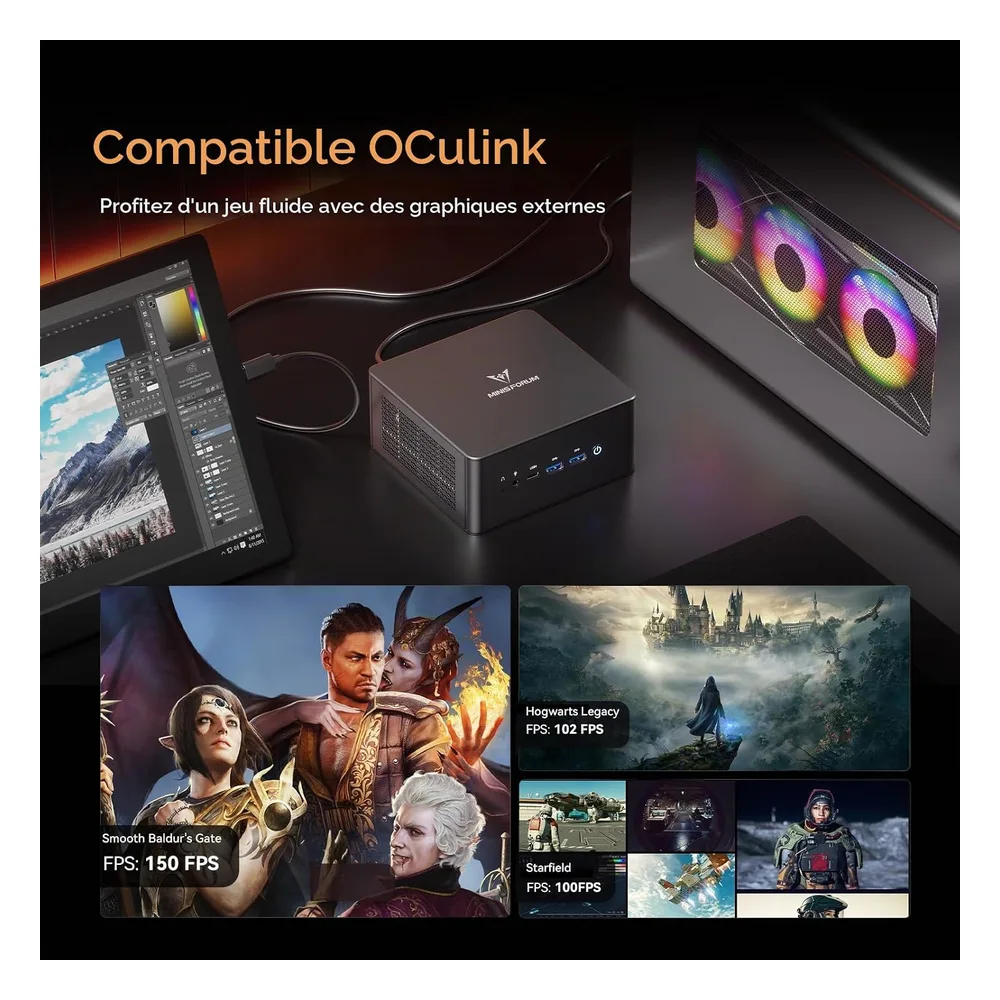 MINIS FORUM Mini PC 8945HS