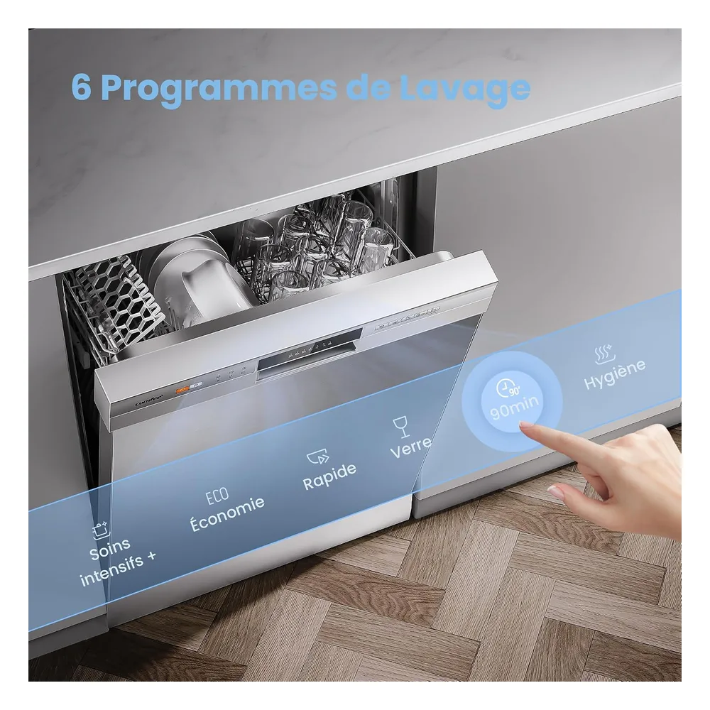 Comfee Lave-vaisselle 12 couverts CDWPF1201PS