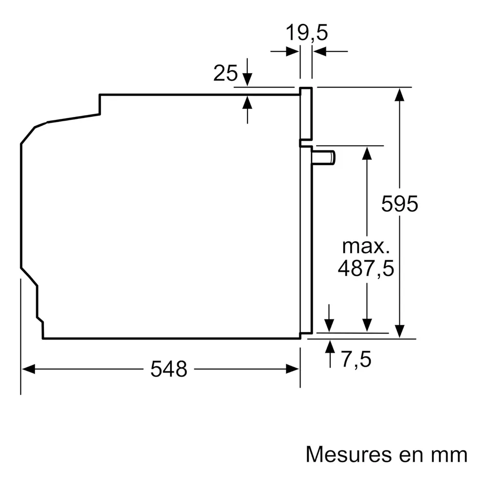 Bosch Four encastrable HQG572BB3F