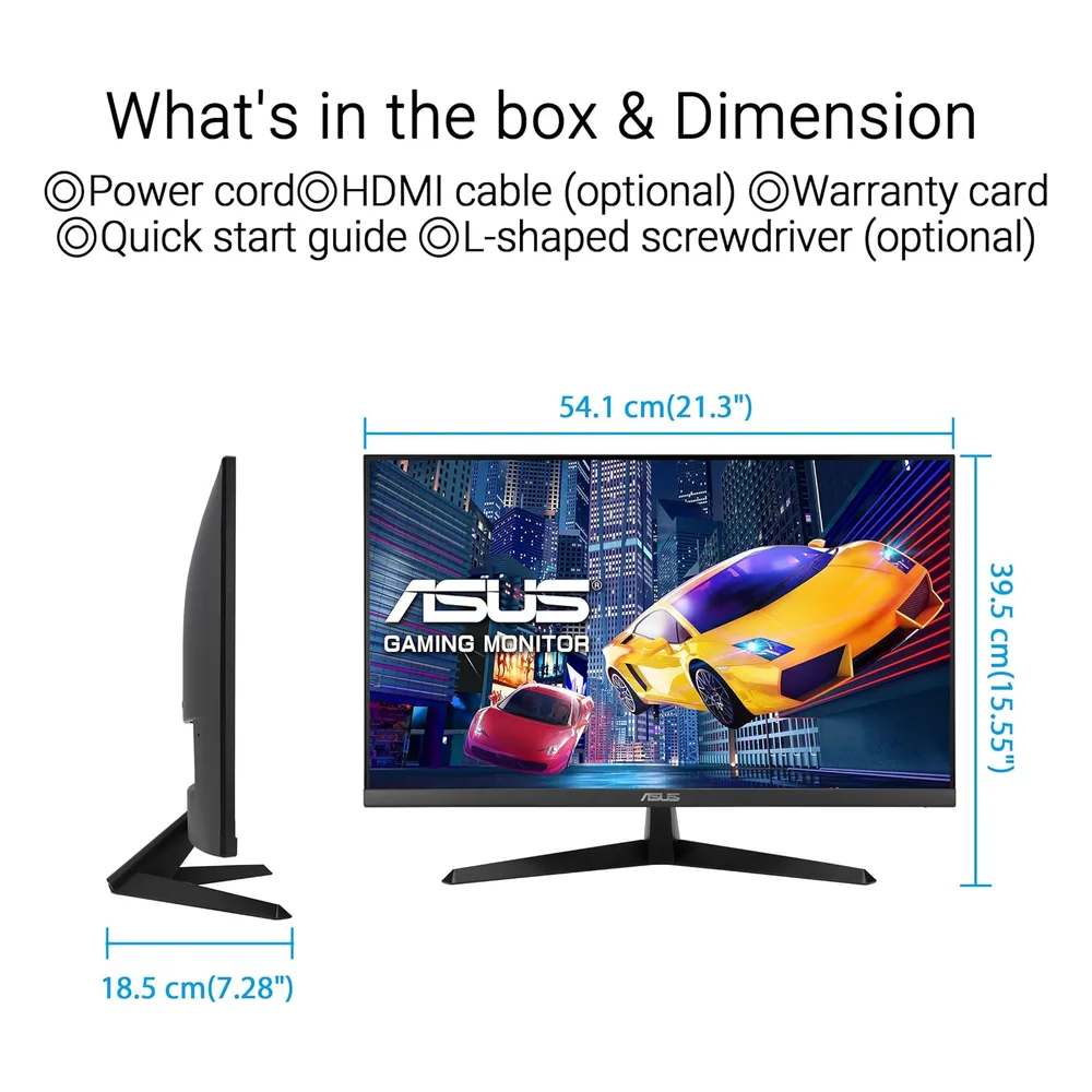 ASUS Écran PC gaming 23.8" VY249HGR