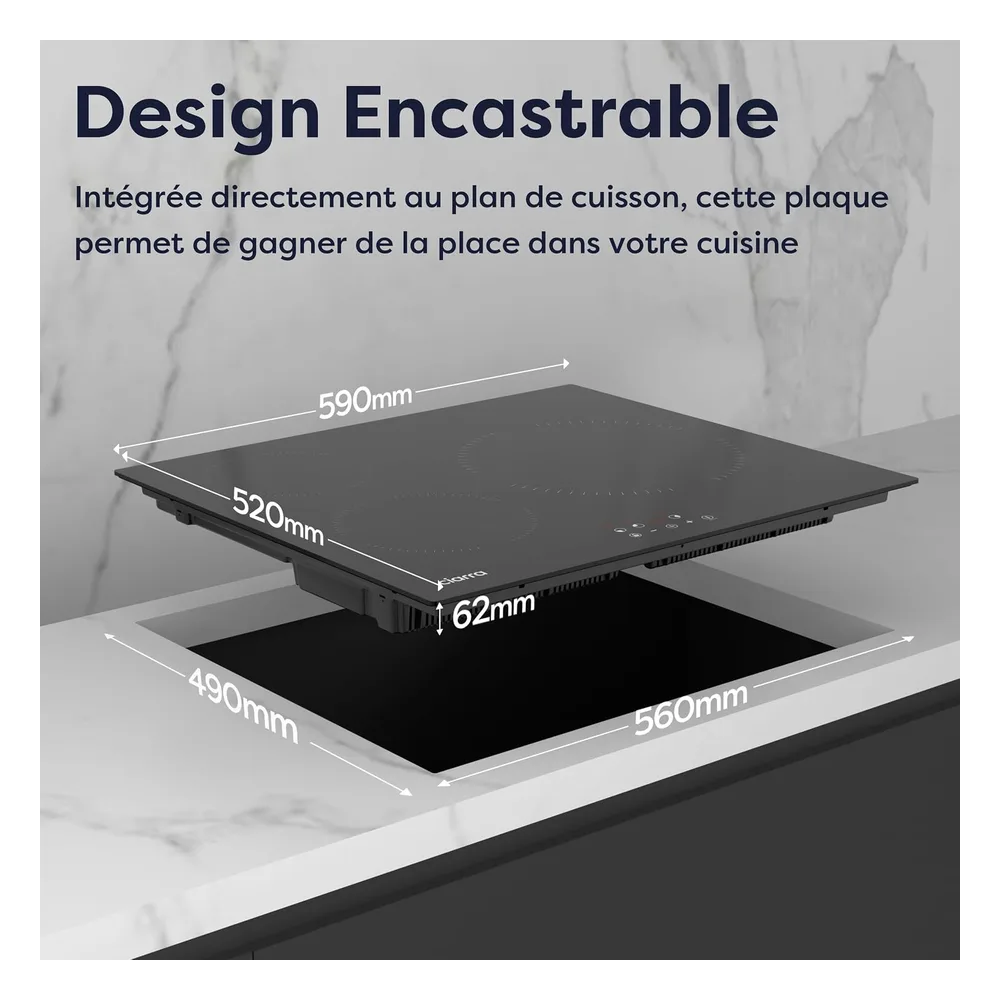 CIARRA Plaque à induction 8N6Z