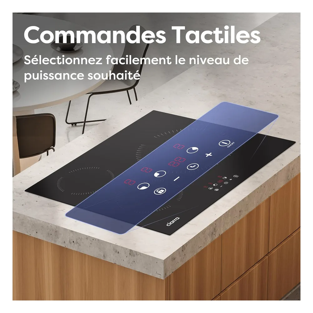 CIARRA Plaque à induction 8N6Z