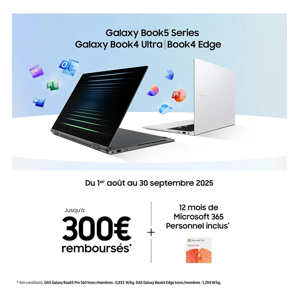 Samsung PC portable 16 Go