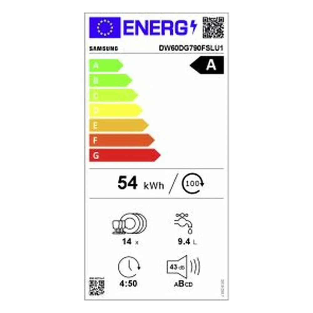Samsung Lave-vaisselle DW60DG790FSLU1