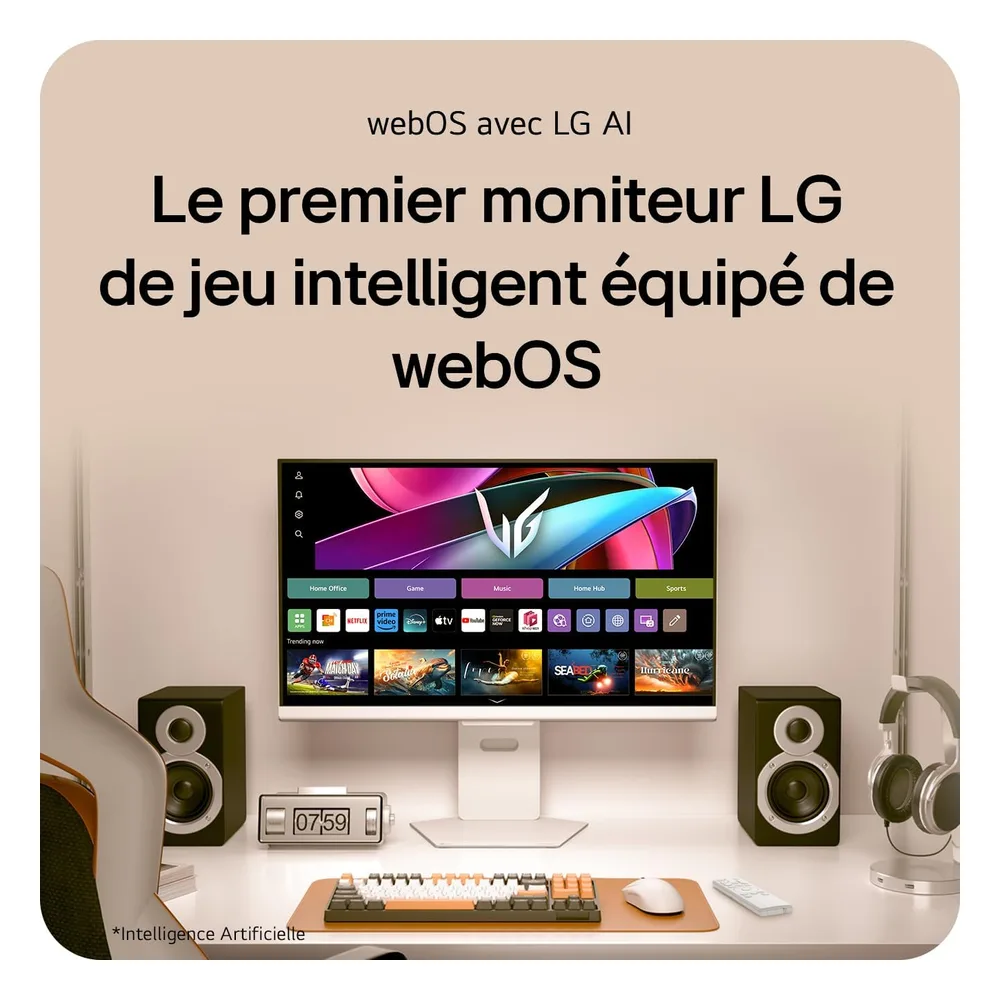 LG Écran PC gaming 32" 32G810SA-W
