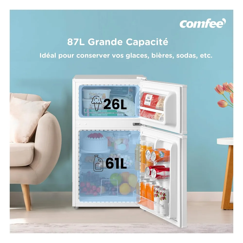 Comfee Réfrigérateur 87 L