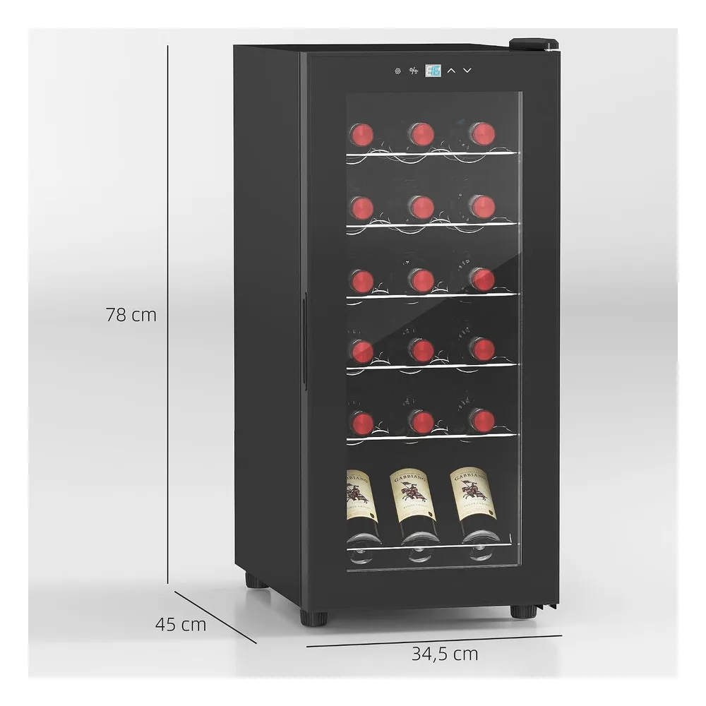 HOMCOM Cave à vin ZNYD