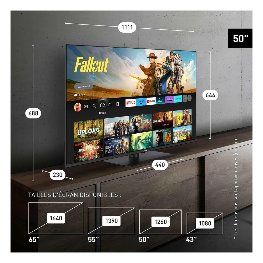 Panasonic Smart TV 50" TV-50W85BEZ