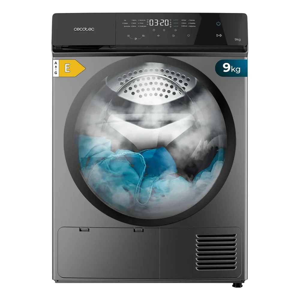 Cecotec Sèche-linge pompe à chaleur 9 kg