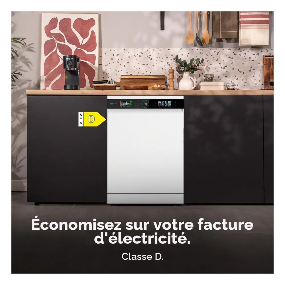 Cecotec Lave-vaisselle 15 couverts