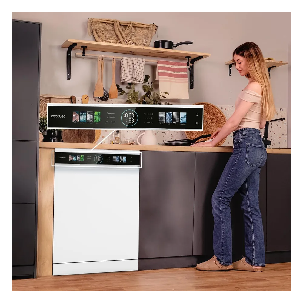 Cecotec Lave-vaisselle 15 couverts GQXH